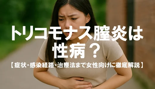 トリコモナス膣炎は性病？症状・感染経路・治療法まで女性向けに徹底解説